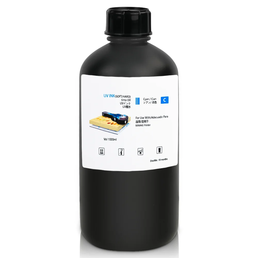 Xcellent Hot Sale 1000ml  UV Bottle ink For mimaki LUS 120 150 170 200 210 350 Series  UV ink