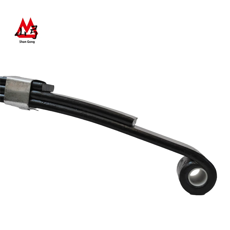 Triple Trailer Rickshaw Flat Spring Steel Rear Truck Leaf Springs Suspension 1 Set Leaf Spring Hanger for Hino Front OEM Color