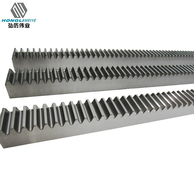 Module 1.5 gear cnc helical rack and pinion round helical gear rack