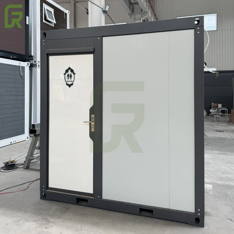 Portable Mobile Toilet Prefab House Luxury Portable Toilet Restroom Bathroom for Sale