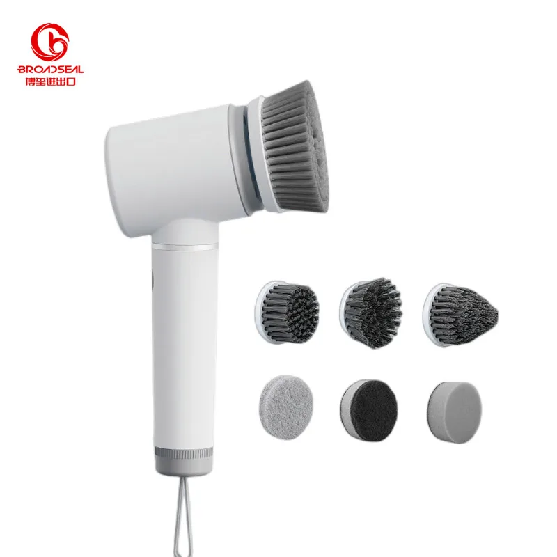 Litebird Electric Spin Scrubber Brush Cordless Magic Power Scrubber Handheld 3 In 1 Electric Cleaning Brush For Kitchen