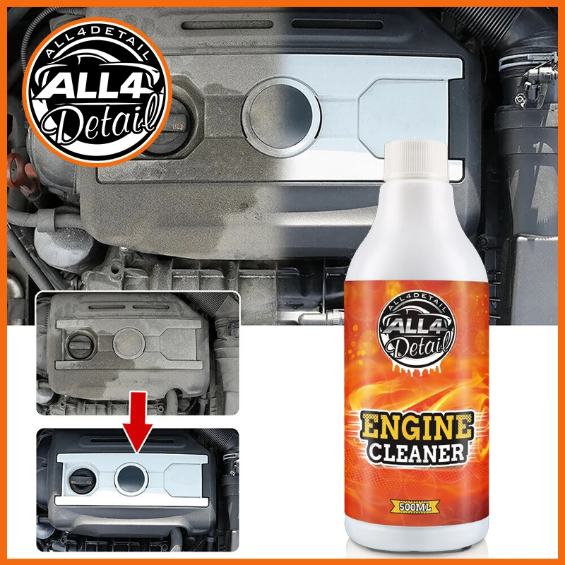 YT027 500ML Engine Bay Cleaner Degreaser Powerful Decontamination For Engine Compartment Oil Dust Grease Remover