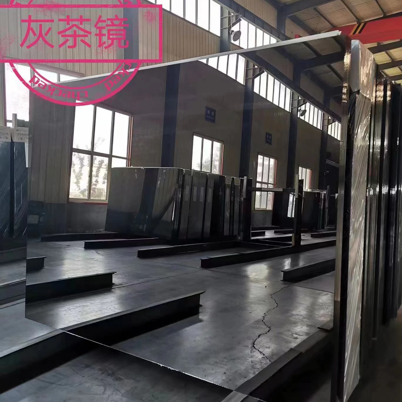 Cheap large silver mirror glass sheet wall mirror 3mm 4mm5mm mirror glass