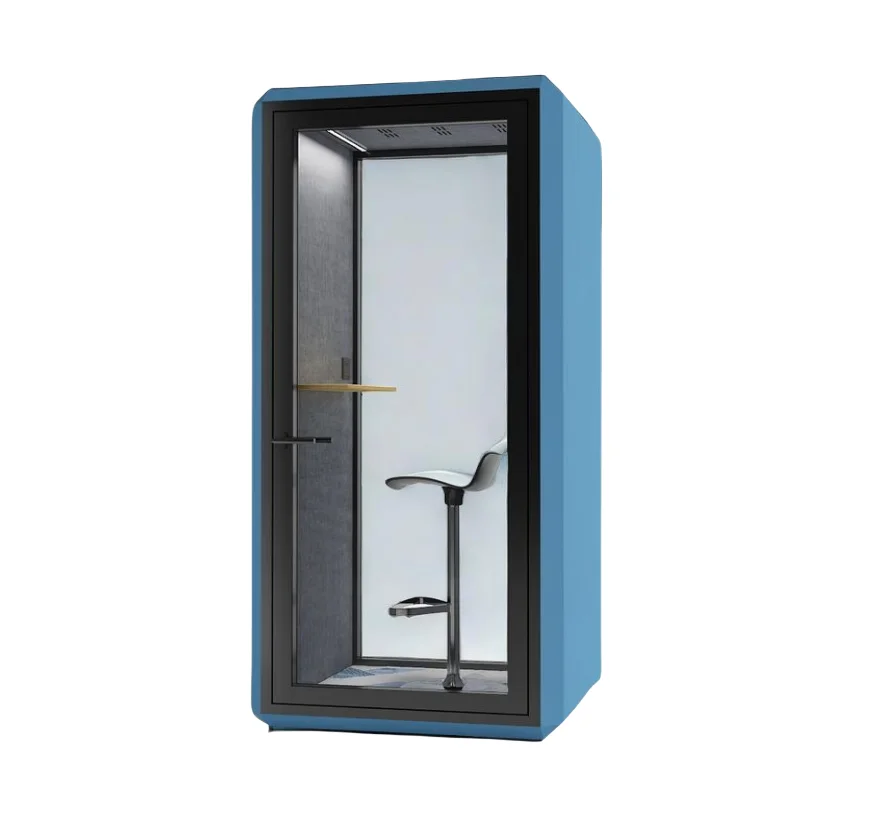 Multifunction Fast Assemble Portable Vocal Booth Meeting Garden Office Soundproof Pod for Home