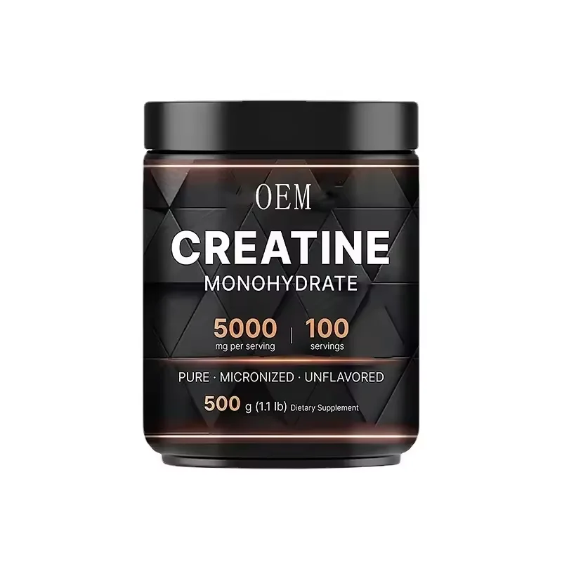 High Quality Creatine Monohydrate Powder 500 Grams Pure Unflavored Creatine Powder
