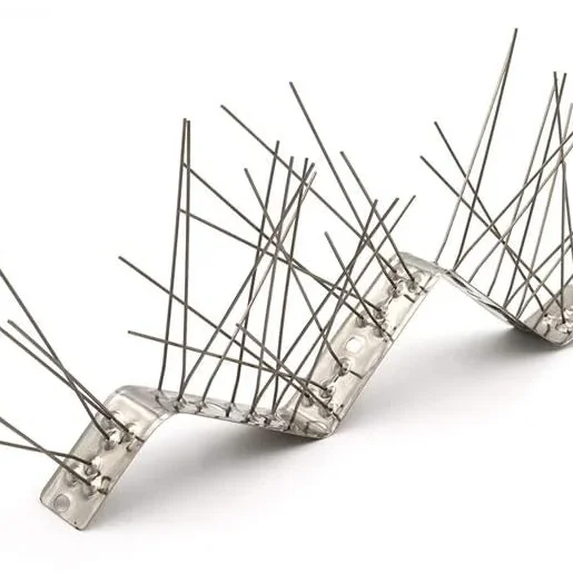 Anti-bird Thorn Stainless Steel Bird Spikes Anti Pigeons for Solar Panels Wall Fence Anti-animals