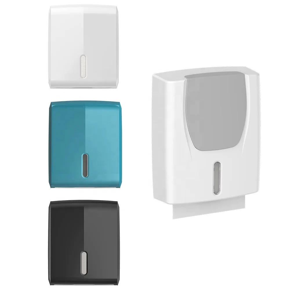 Multifolded Wall Mounted Automatic Hand Towel Dispenser PP Paper tissue dispenser For Bathroom kitchen