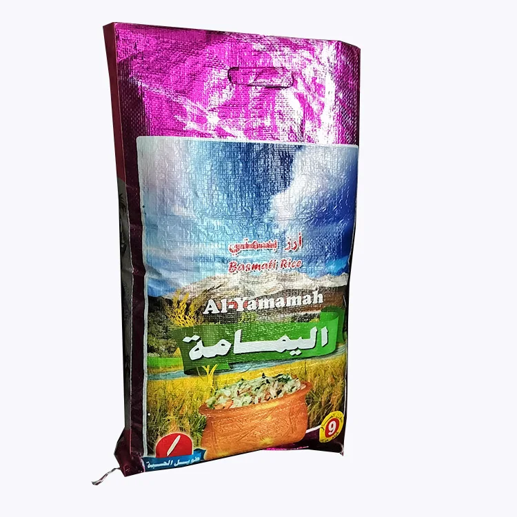 China Manufacturer 5kg 25kg 50kg Polypropylene Woven Bags For Packing Grain Sugar Flour Rice