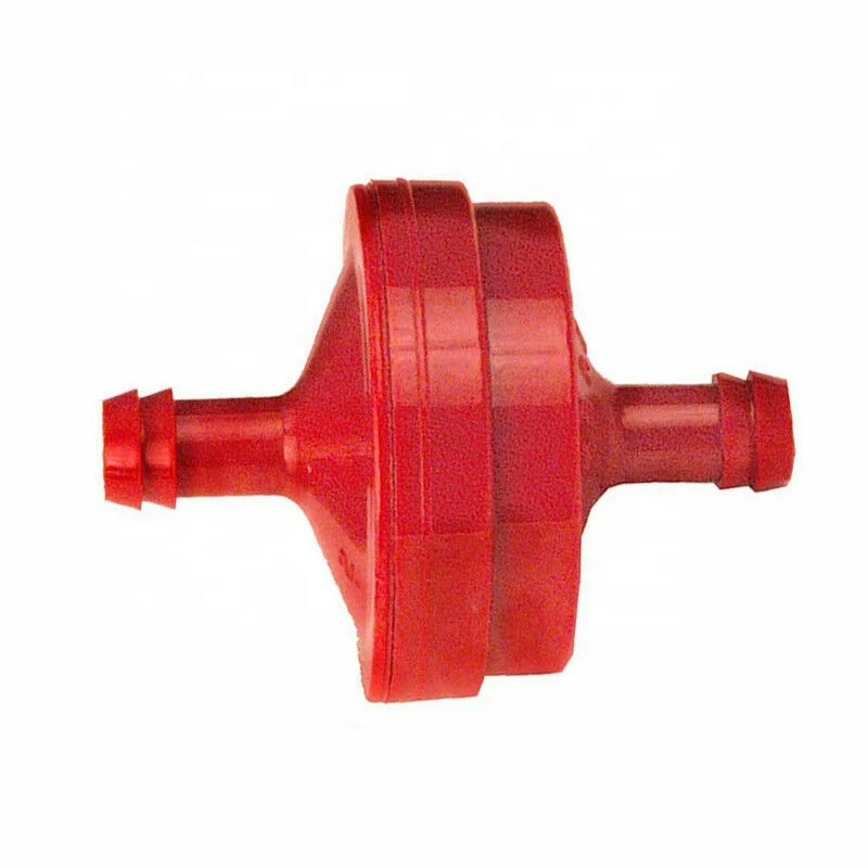 Red plastic Inline Fuel Filters for Briggs Stratton 298090 298090S 4105 5018B 5018H 5018K Chainsaw Spare Parts