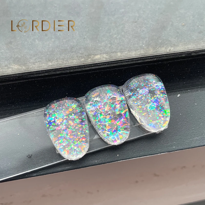 Factory Bulk Wholesale Rainbow Fine Mix Chunky Glitter For Nail Art Cosmetics Makeup