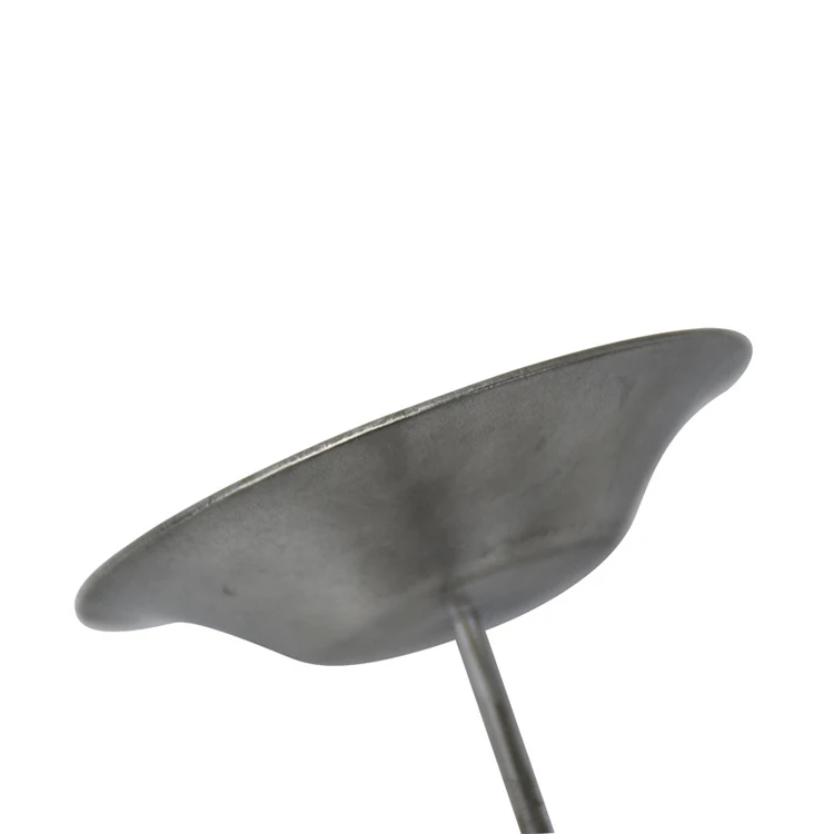 Restaurant Hotel Accessories Round Base Paper Memo Holder Bill Spike Stainless Steel Check Receipt Holder With Plastic Head