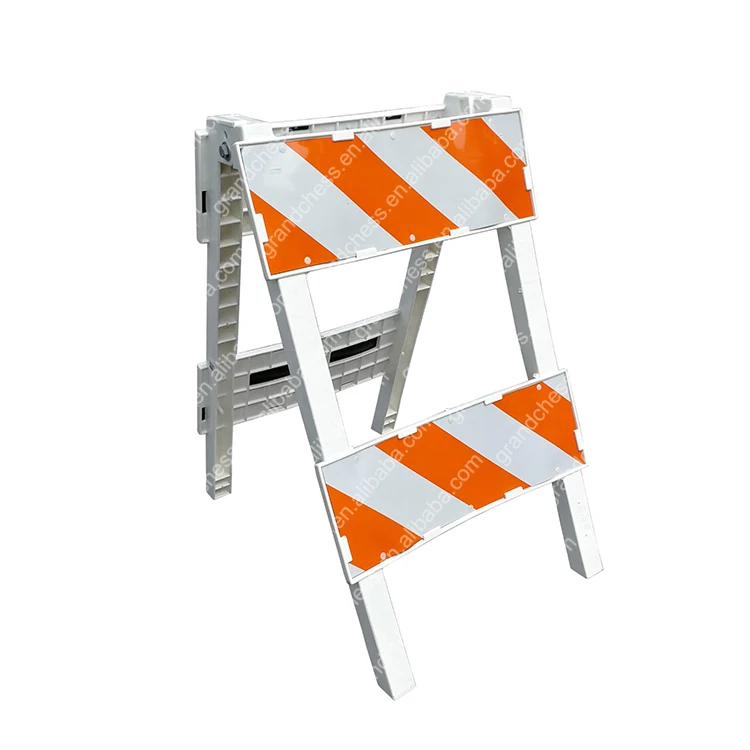 
American Standard II type temporary portable folding plastic traffic road barricades 