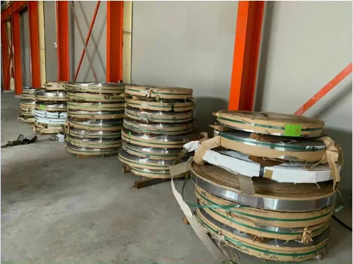 201 304 316l 409 410 420J2 430 din 1.4305 ss 2205 301310s stainless steel coil sheet plate Strips band Belt