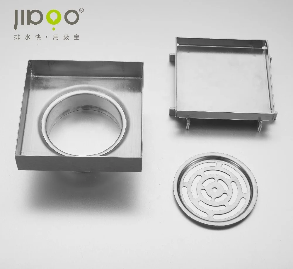 Modern Style Square Smart Floor Drain High Demanded for Bathroom Use