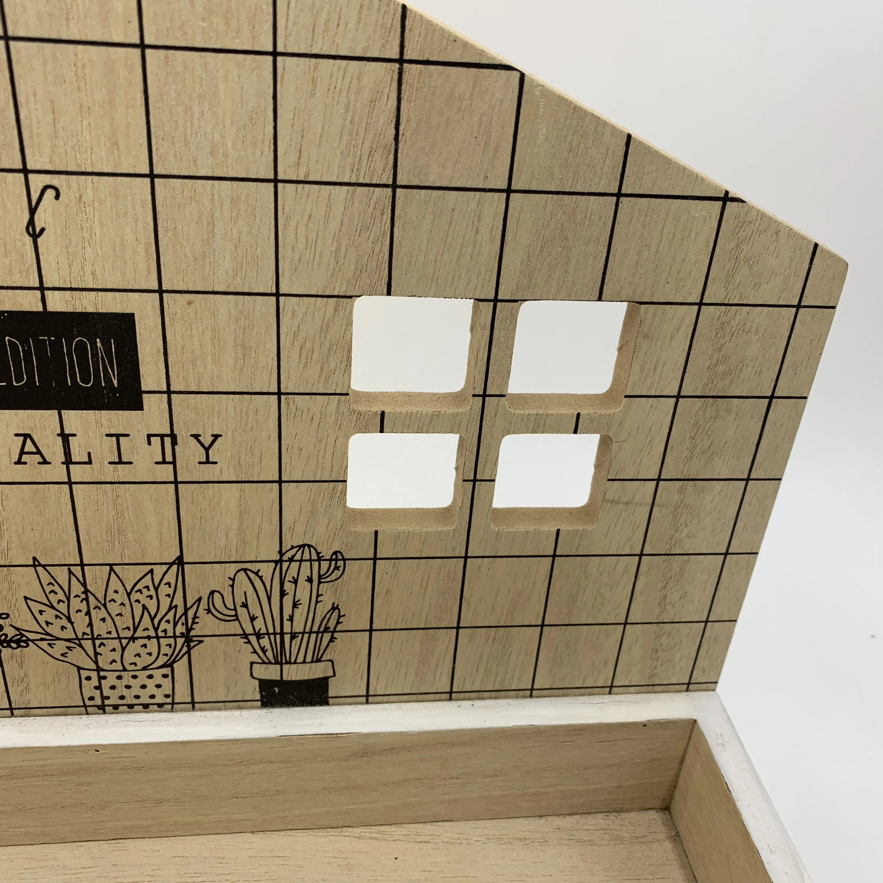  Оптовая продажа поднос-органайзер из натурального дерева