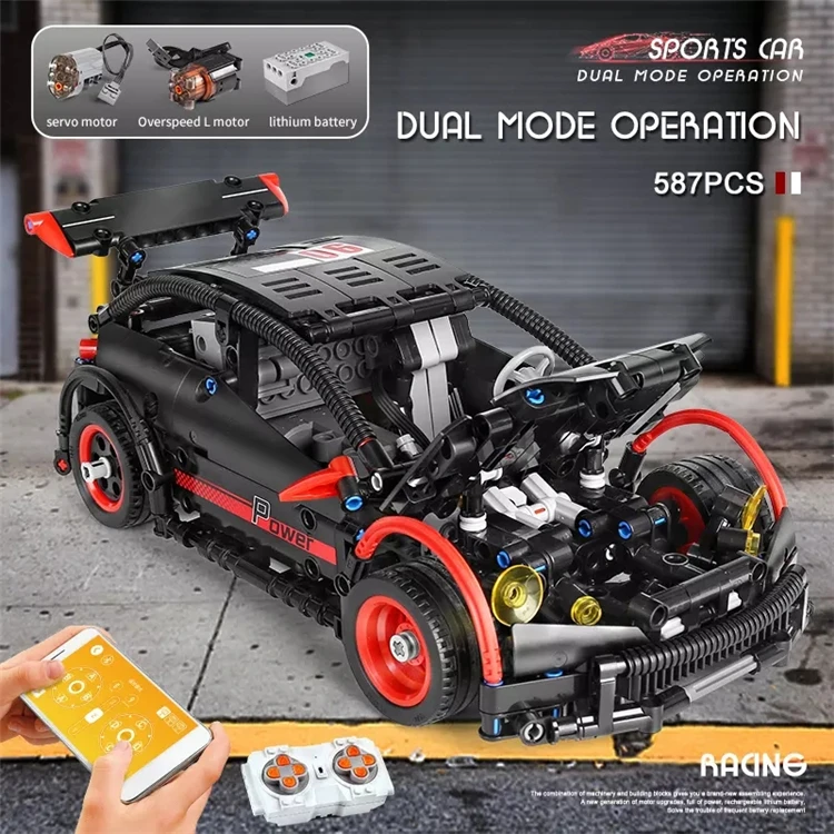 New Arrival Mould King 18013 Rc Hatchback Type Moc Super Electric Climbing Car Diy Building Toys rc car 4x4 high speed off road