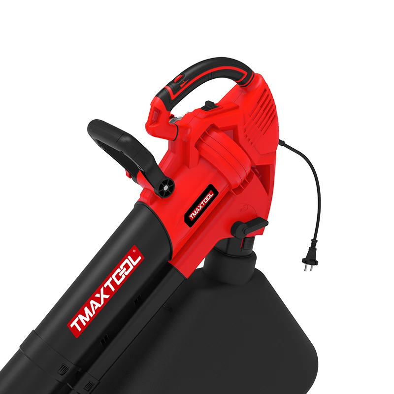Alternating Current 2800w 14000rpm Powerful Suction Mulching Functions Flat Mouth Corded Electric Vacuums Leaf Blower