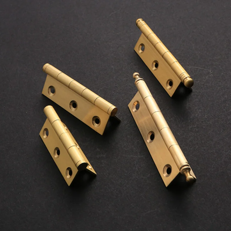 Brass 6 Ball Bearing Hinge Wooden And Metal Door Frames Gold Hinge