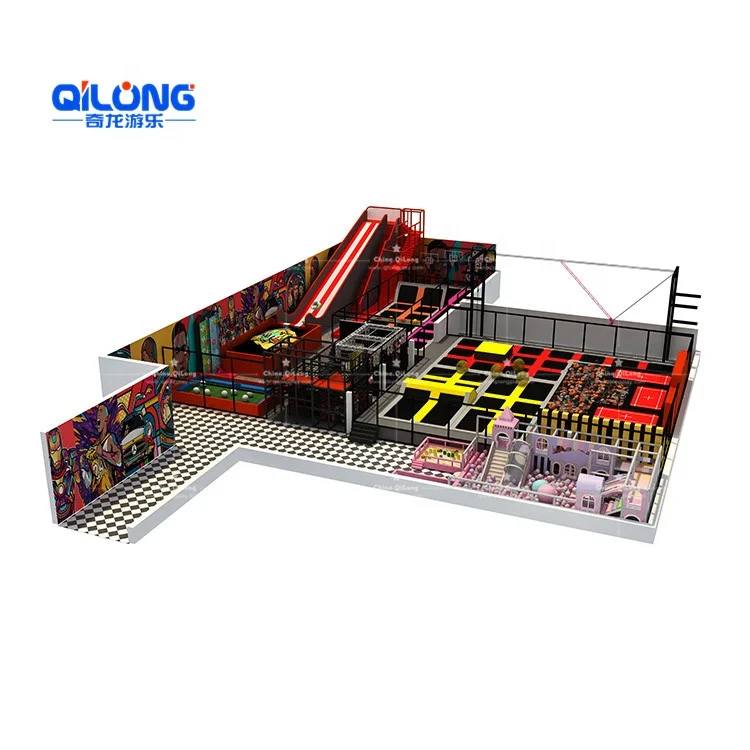 Лидер продаж хорошее качество мини квадратный батут, батут парк оборудования