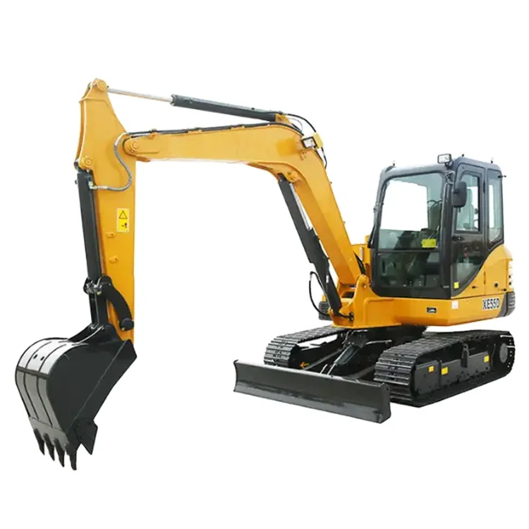 5 тонн экскаватор XCMG XE55DA небольшой гидравлический гусеничный мини-экскаватор машина