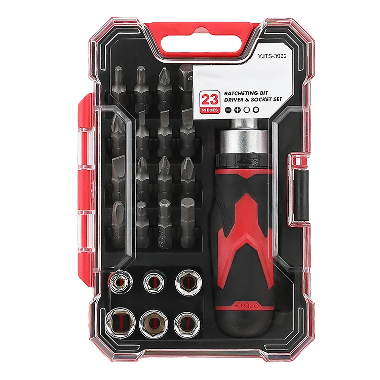 multi insulated magnetic ratchet torque torx precision small mini screwdriver bit set tools hardware kit screw driver