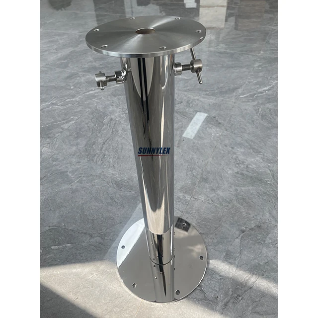 Seat Chairs 316 stainless steel Pedestal for  Boat Yacht Helm, Fishing ,Marine, fighting ,Pilot, Boat,deck,chair Yacht