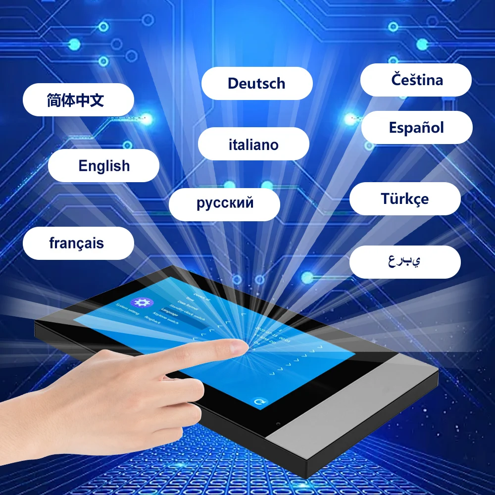 TuyaApp 2.4g Wifi Wireless 1080p Hd Video Doorbell Doorphone Remote Door Lock Unlock Module Psu 4 Wire Connection Villa Intercom