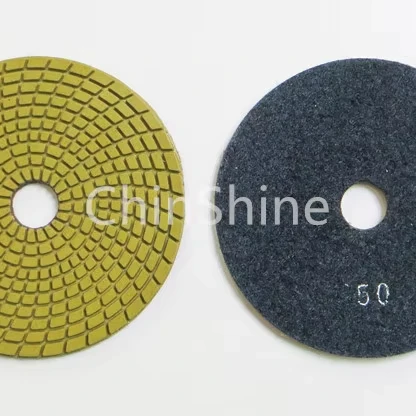 ChinShine diamond grinding tools 125mm 5 inch wet diamond polishing disc for marble