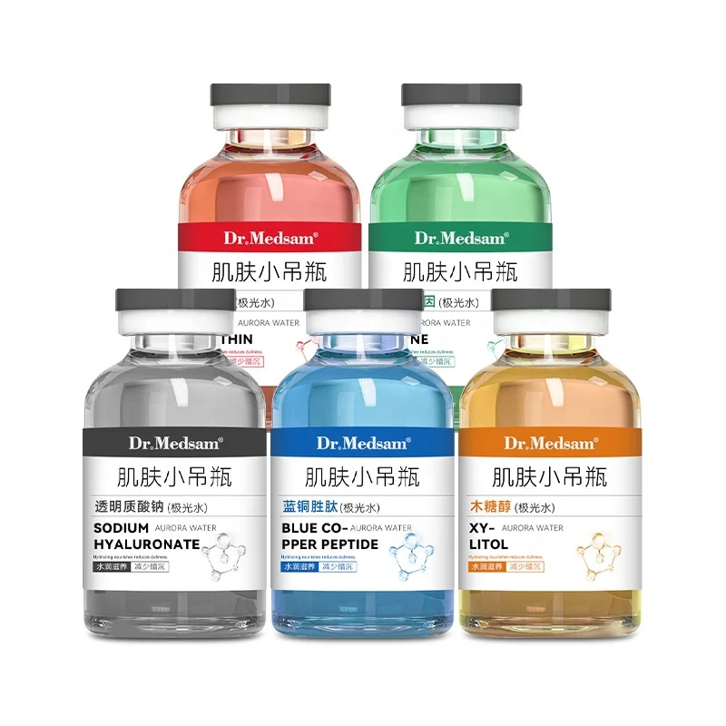 Private Label Skin Perfusion Essence Anti Aging Ampoule Serum For Microneedling