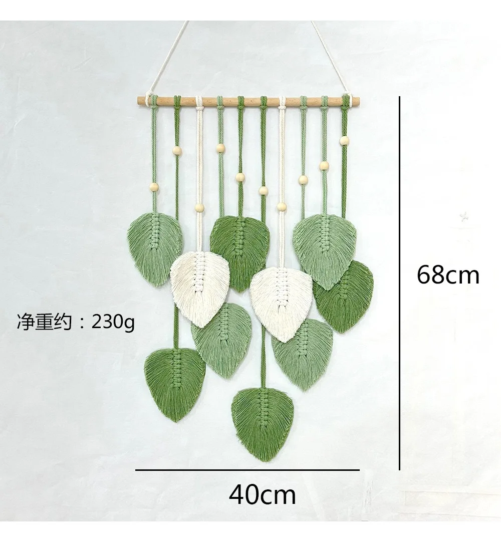 Handmade Home Decor Boho Macrame Tapestry Wall Decor for Bedroom Lving Room