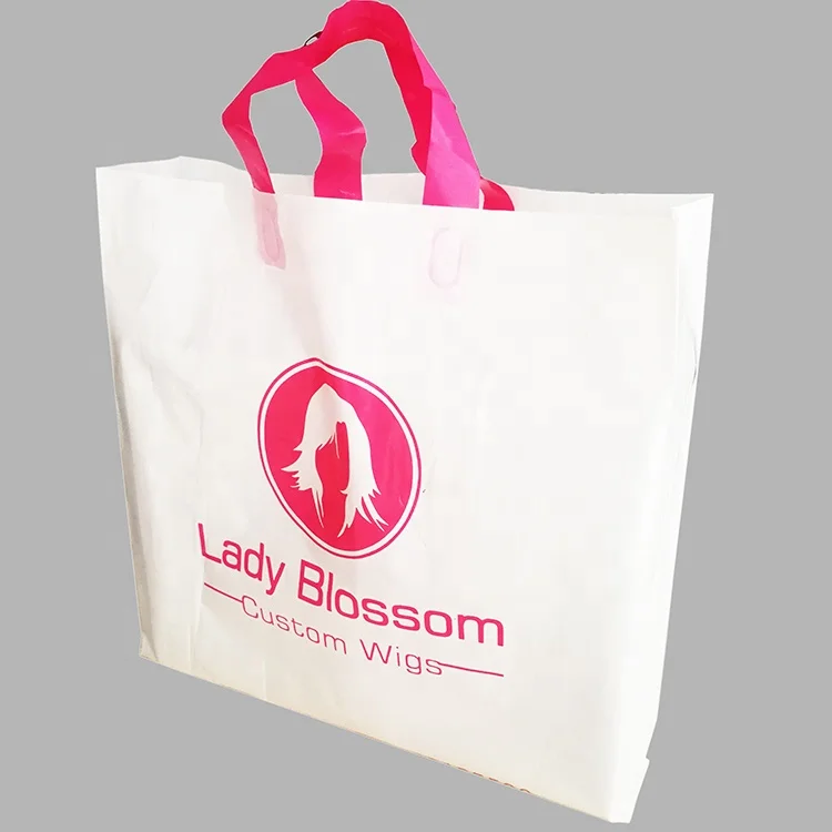 
Cheap Price Plastic Bags with Customized Logos Durable Tote Shopping Bags for Clothing 