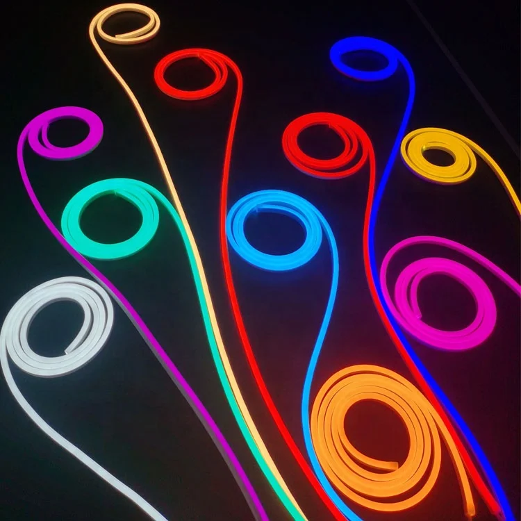 
Shenzhen SMT2835 DC12V silicone neon shirp 6mm8mm IP67 LED flexible light strip led neon sign for signage 