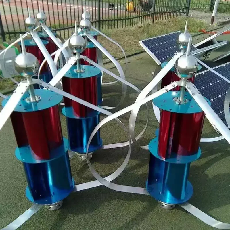 1-5kw 48V 24V  120V 240V Renewable Energy Generators Wind Power Small vertical wind turbine 500w/600w