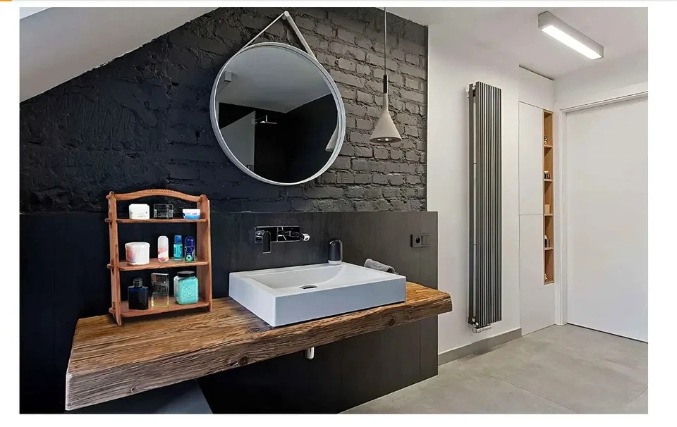 Wooden Wedge Shelves 3 Tier Storage Organizer Wood Rack For Display Or Storage