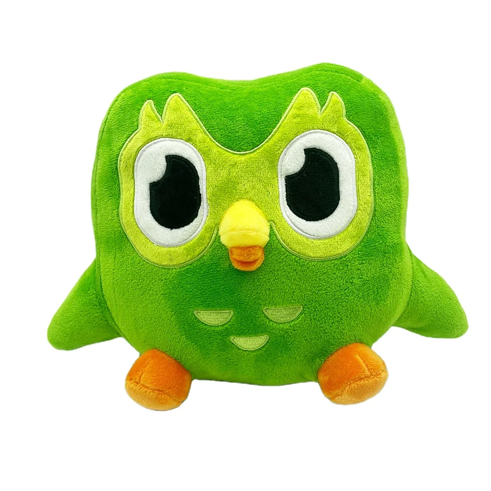 Hot Sale Lovely Green Owl Doll Plushie Cartoon Stuffed Toy Animal Soft Throw Pillow Children Gifts for Kids Fans