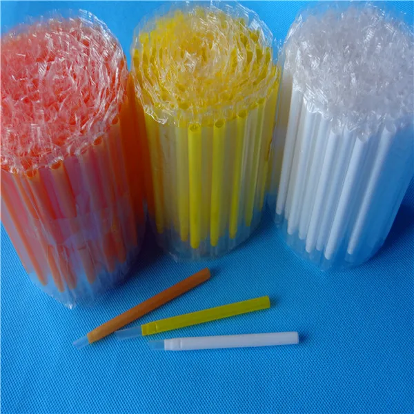 China Wholesale  Telescopic Straws Disposable Biodegradable Drinking Milk Straws Yogurt Straw
