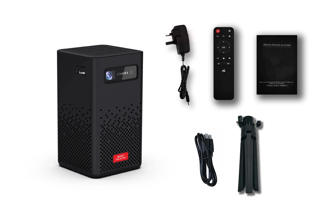 Wholesale Android 9 Mini Projector LED 150ANSI support 3D 4K WIFI Android pocket portable DLP wireless smart projectors