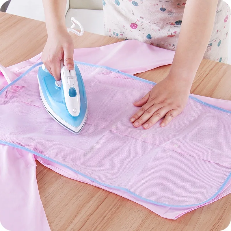 Cloth Ironing Boards Mat Cover Foldable Mini Ironing Insulation Board Pressing Pad Iron Protective Press Mesh