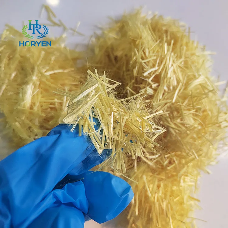 Heat Resistance Para Aramid Short Cut Chopped Fiber for Reinforcement