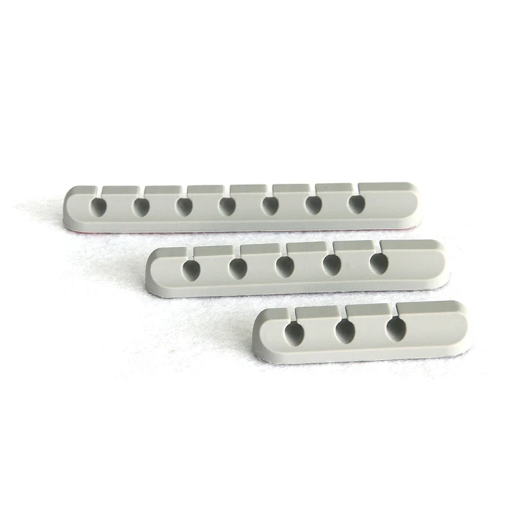 Office Desk Accessories Usb Line Self Adhesive Desktop Wire Silicone Cable Manager