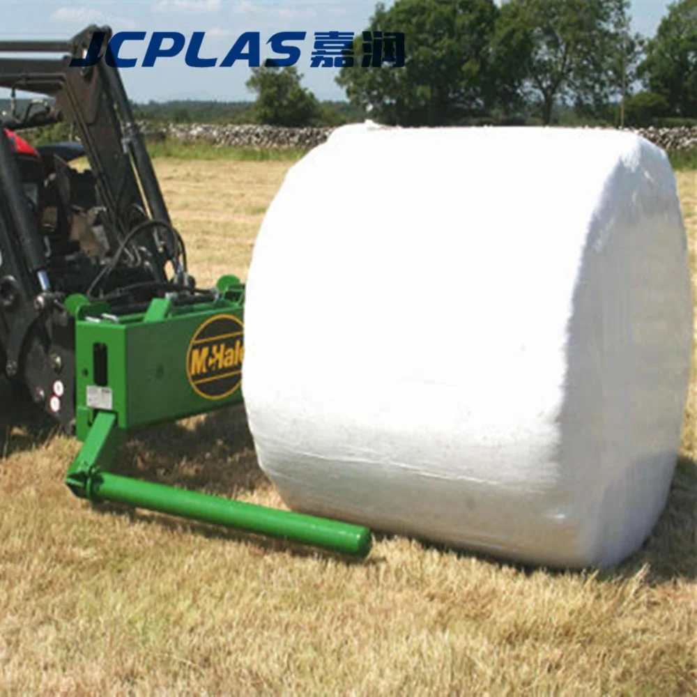 Various Agricultural grass silage wrap LLDPE Plastic film 25micron Silage Wrap Film for grass balers