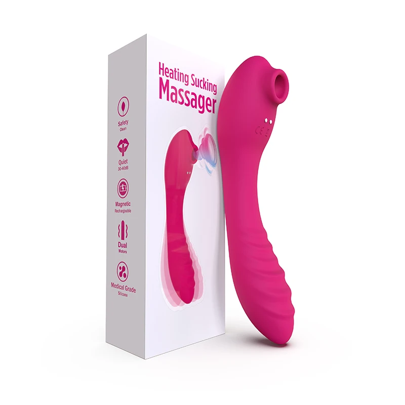 Dropshipping Red rose women sex toy silicone clit licking suction sucking sucker magic tongue vibrator for nipple