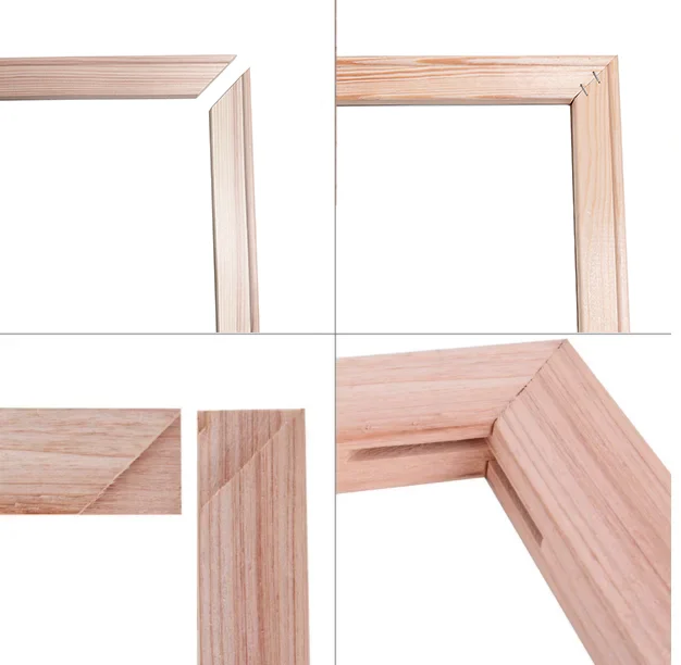 slim stretcher bars canvas painting with back frame custom framed canvas frame wood all size large