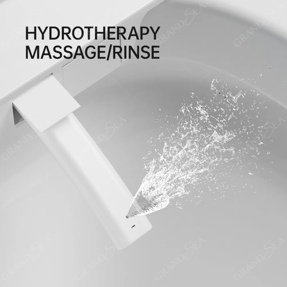 Modern CE Wall Mounted Inodoro Foot Sensor Seat Heating Automatic Ceramic Bathroom Wc Floor Standing Smart Toilet