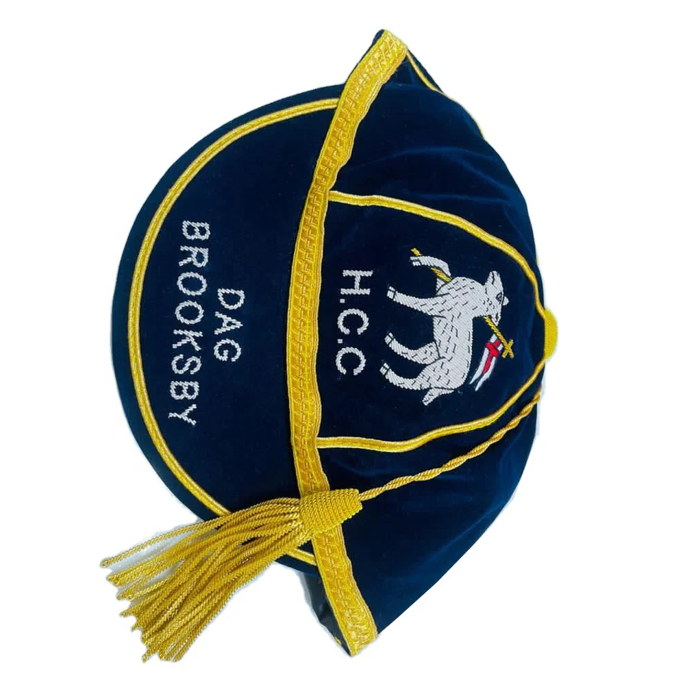 Rugby presentation caps, cricket honours caps, Hight Quality Honours Caps