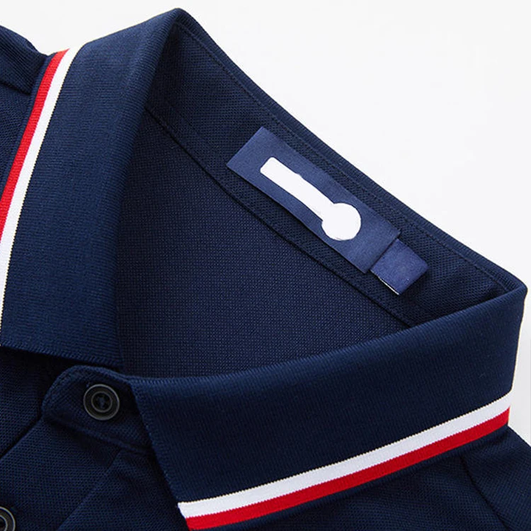 Hot selling polyester cotton flat knitted 1*1 collar knitted ribbed collar cuff Polo shirt clothing