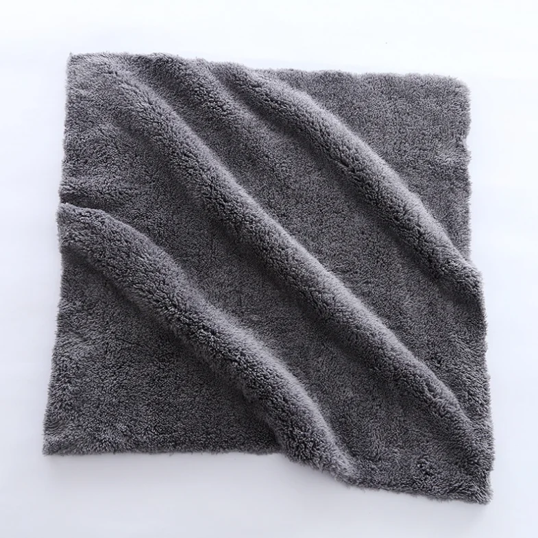 Coral Fleece Buffing Ultra Thick Boa Car Ultra Thick Edgele Plush Microfiber Towel Edgeless Coral Fleece Towel