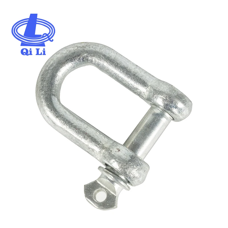 Galvanized European Type 8mm Stainless Steel D/Dee/Anchor/Chain/Lifting/Bolt Type Anchor Shackle with Screw Pin