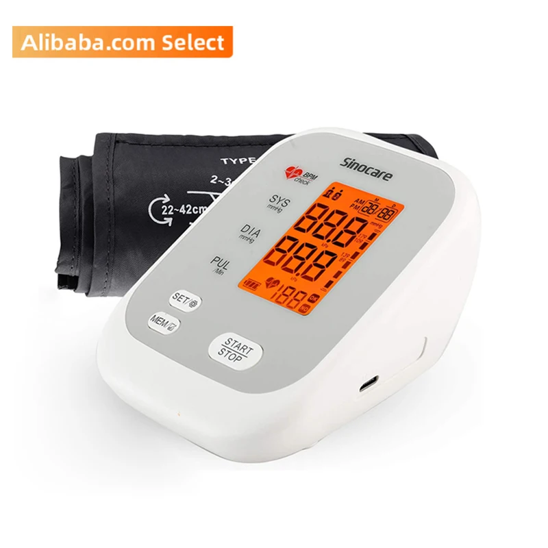 Digital electron blood pressure monitor arm blood pressure monitor with Type-C port