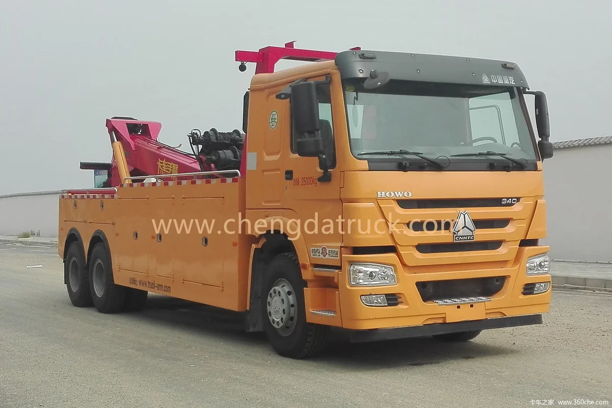 Sinotruk HOWO 6*4 8*4 40 тонн 50 60 большегрузный аварийно-спасательный грузовик буксирный для продажи